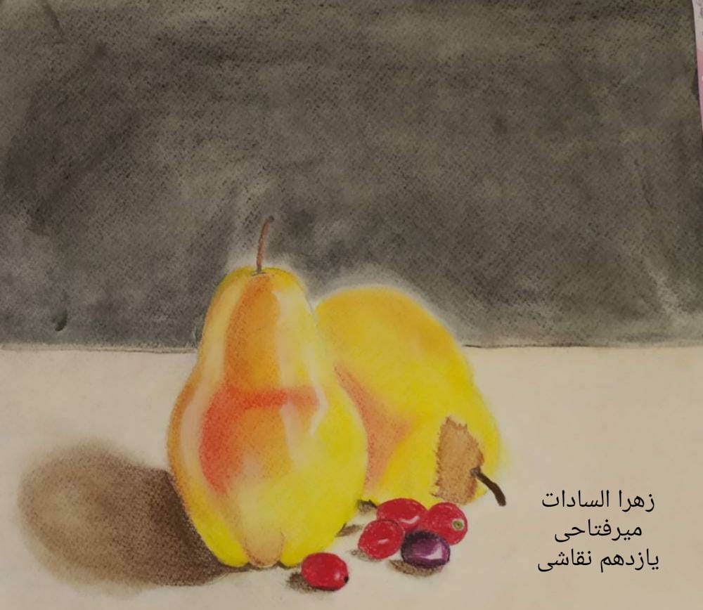 آثار برگزیده هنرجویان هنرستان الزهرا کرمان