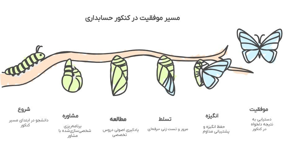 مسیر موفقیت در کنکور حسابداری