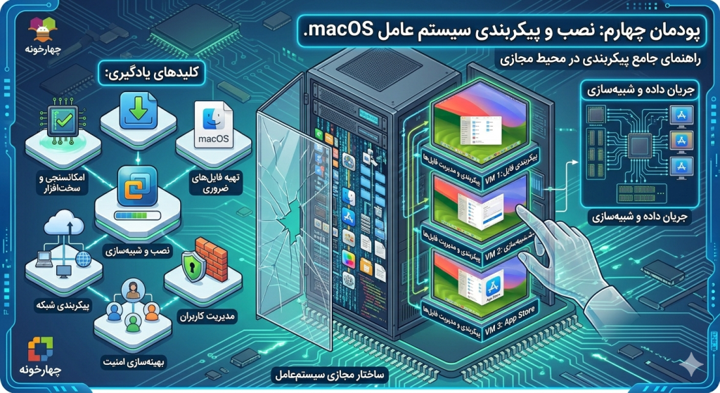 نصب و پیکربندی سیستم عامل macOS