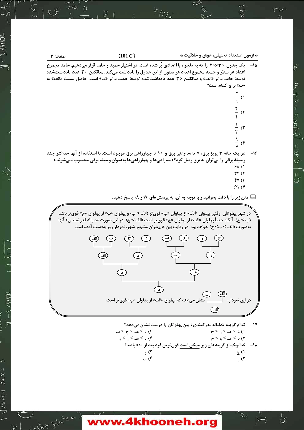 دفترچه-آزمون-ورودی-پایه-هفتم-مدارس-استعدادهای-درخشان-1404-1405-صفحه-4 copy