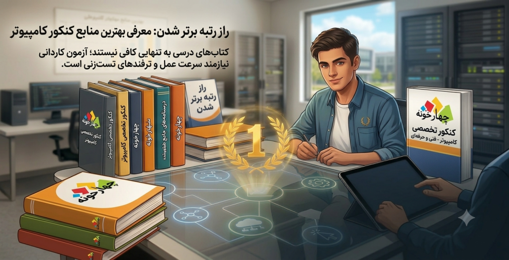 راز رتبه برتر شدن معرفی بهترین منابع کنکور کامپیوتر راز رتبه برتر شدن معرفی بهترین منابع کنکور کامپیوتر