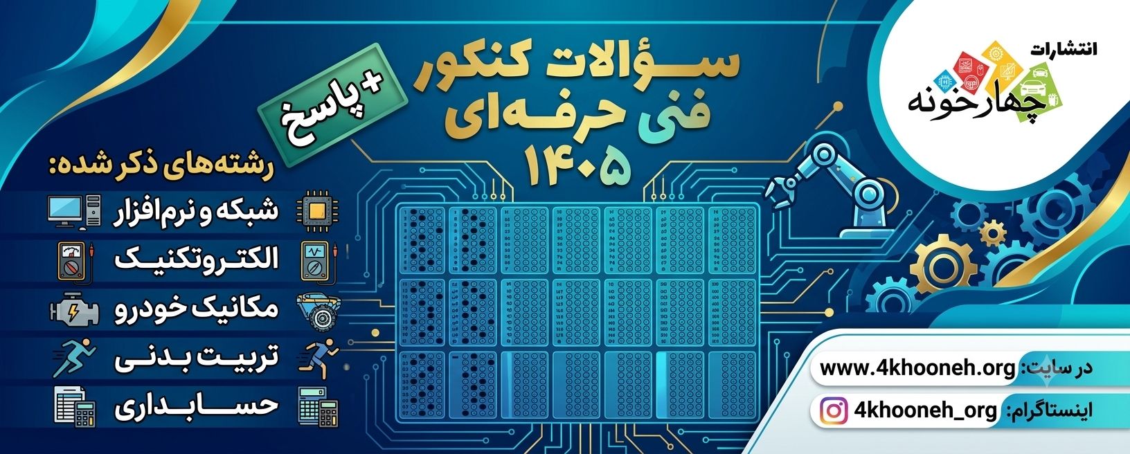 سوالات کنکور 1405