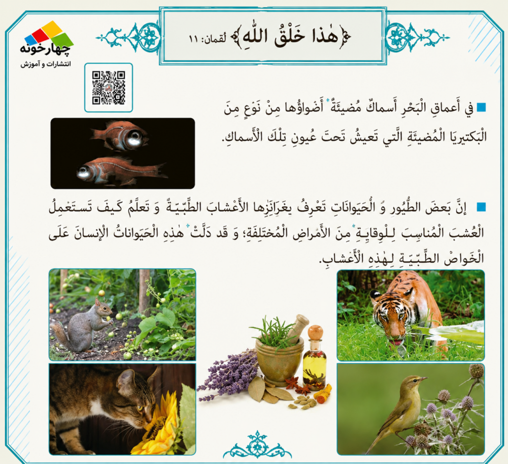 هدف اصلی کتاب عربی دهم هنرستان